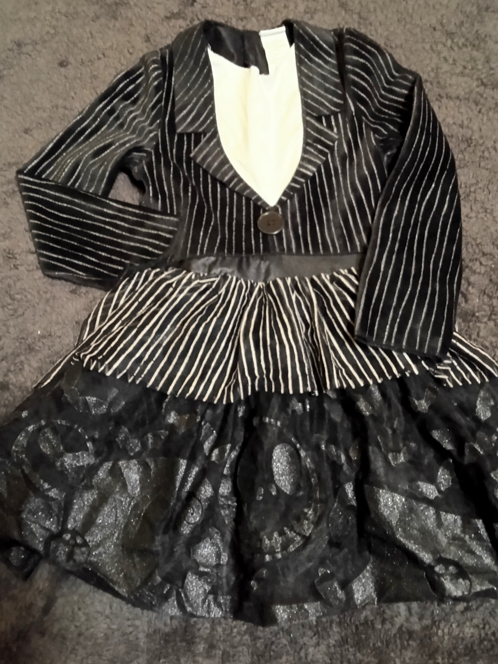 Jack Skellington Tutu Dress
